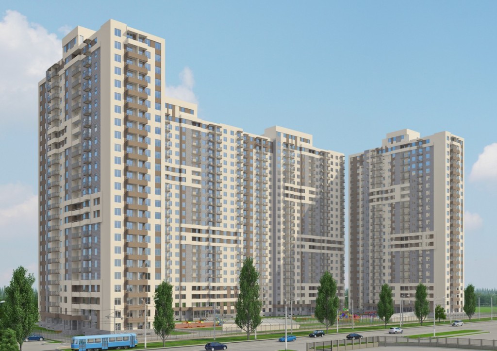Новостройка Таирова Альтаир-2 слева