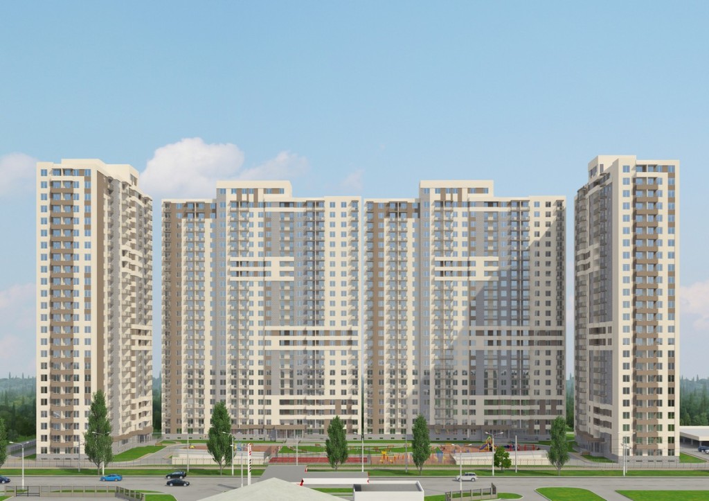 Новостройка Таирова Альтаир-2 фасад