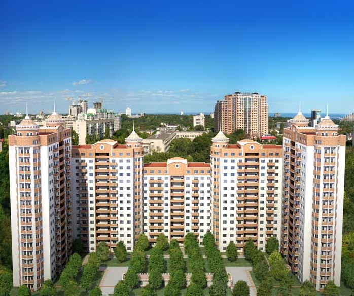 ЖК Акапулько вид сверху