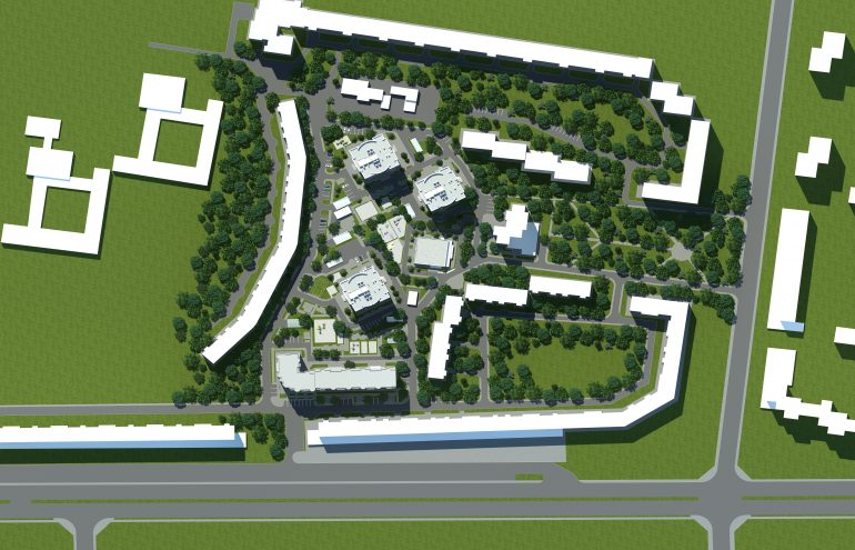 ЖК Sun City (Сан Сити) Квартира в Одессе Котовского Генплан