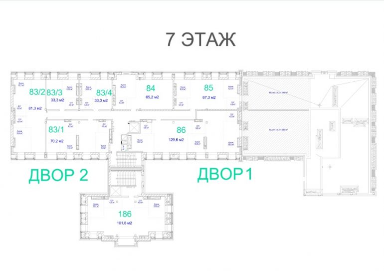 ЖК Авторский. 3 очередь. 7 этаж