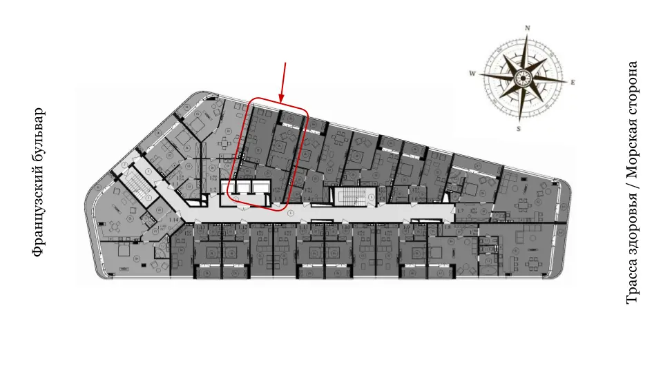 1-room apartments · 67.8 m² · Kandinsky Residence