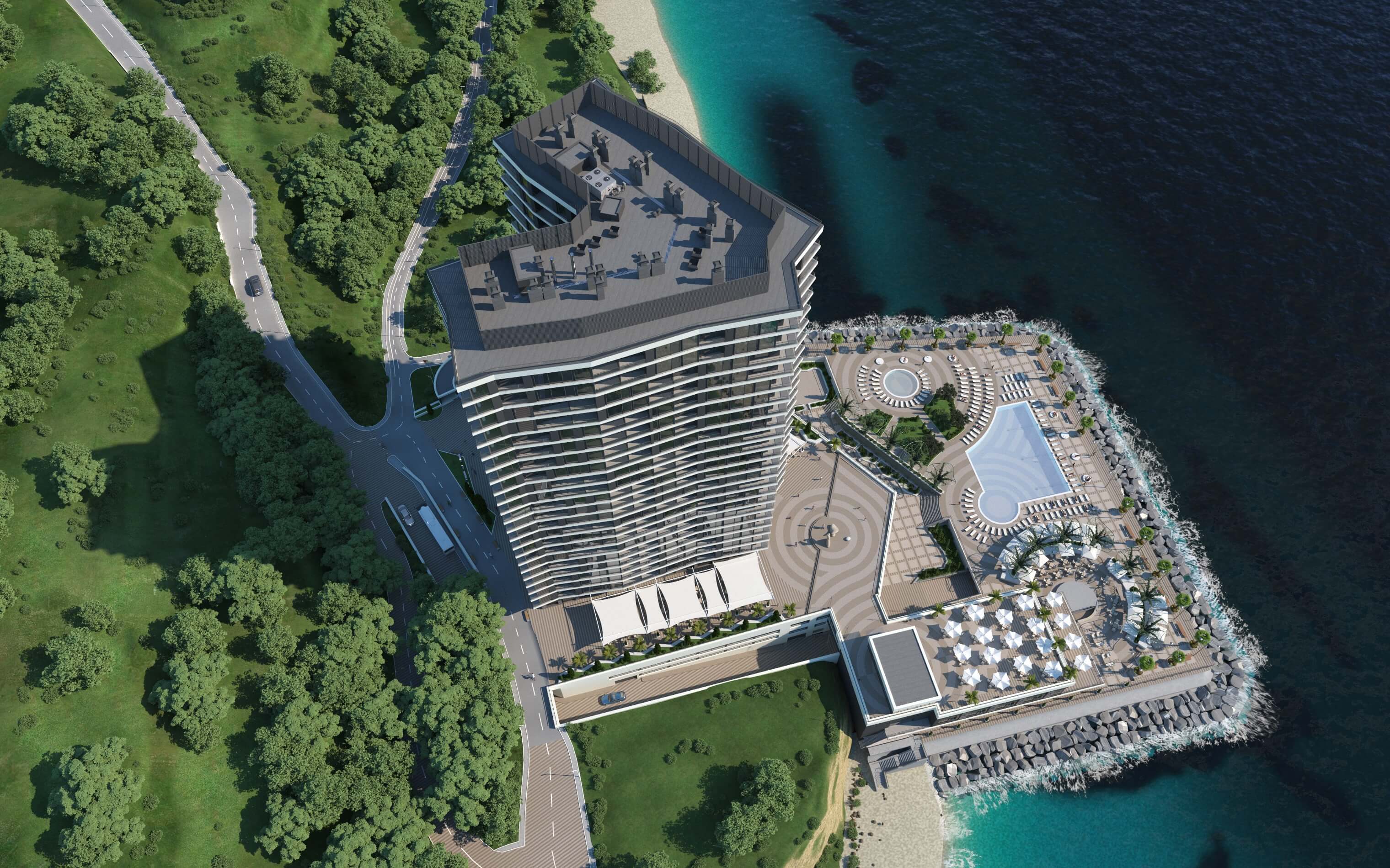 ЖК Royal Island Aston Hall Визуализация новостроя 2