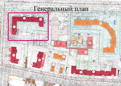 ЖК на Ефимова генплан