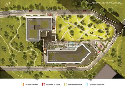 Эмпориум Тауэр (Emporium Tower) генплан