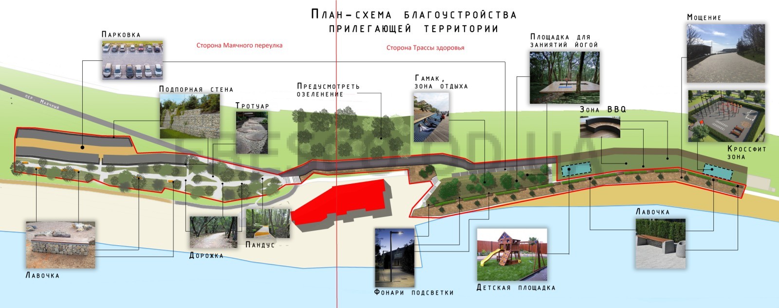 Пространство на Маячном территория