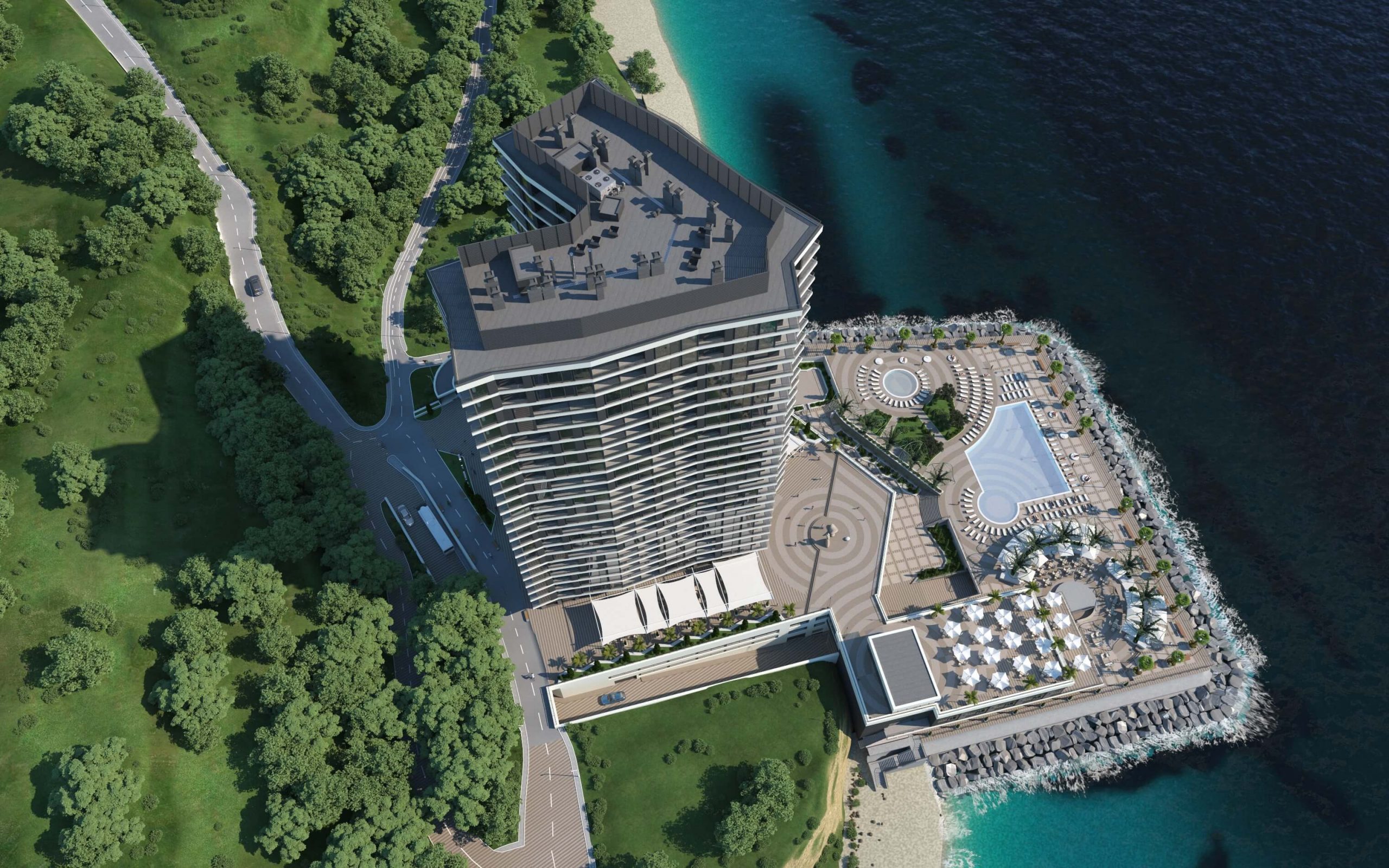 ЖК Royal Island Aston Hall Визуализация новостроя 2