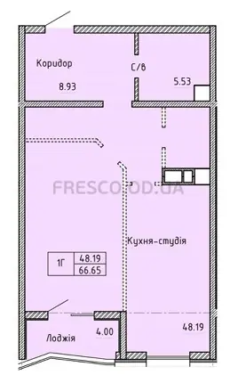 Однокомнатные апартаменты · ЖК Олимпийский