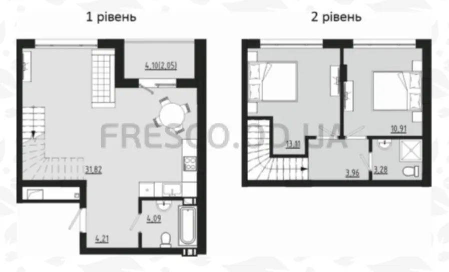 3-room apartment · 73.37 m² · Riviera Gardens