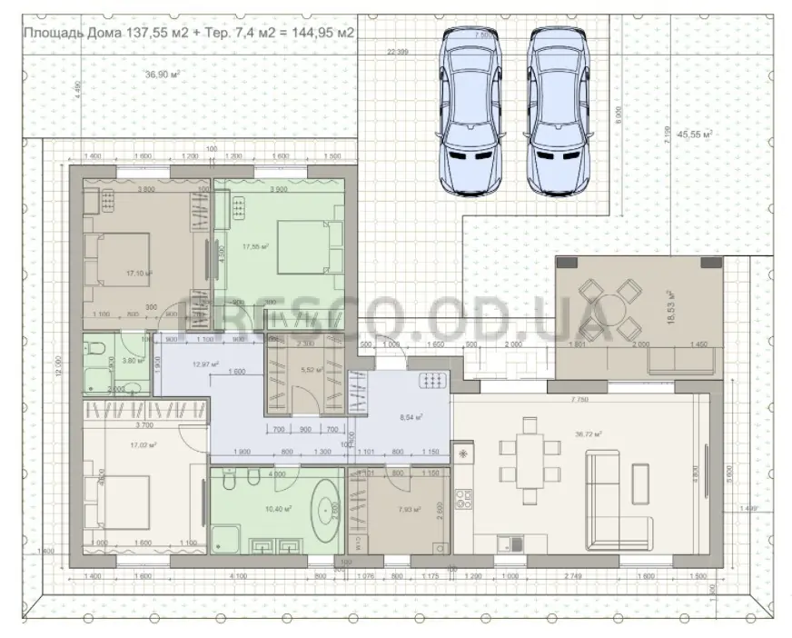 Townhouse · 145.0 m² · Semila Cottages