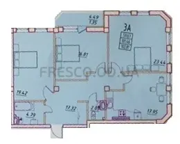 3-room apartment · 102.81 m² · Pototsky House