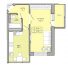 Однокімнатна - ЖК Акварель Продано Площа: 39,31 m²