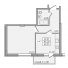Однокімнатна - Platinum Residence Продано Площа: 42,25 m²
