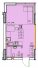 Однокімнатна - Derby Style House $ 39 737 Площа: 31,79 m²