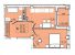 Однокімнатна - КБ Graf (Граф) на Педагогічній Продано Площа: 36,5 m²