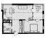 Однокімнатна - ЖК Manhattan $ 56 759 Площа: 54,84 m²