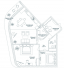 Двокімнатна - Kandinsky Odessa Residence $ 301 876 Площа: 111,27 m²