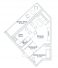 Однокімнатна - Kandinsky Odessa Residence $ 98 049 Площа: 36,49 m²