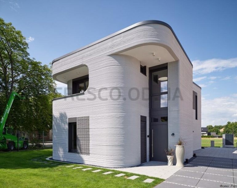 Перший 3d-друкований будинок у Німеччині. Успішний проект у місті Беккум підтверджує, що технологія 3d-друку готова до виходу на ринок